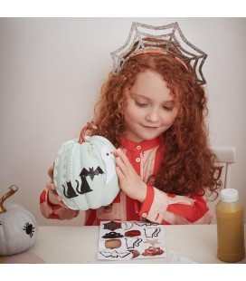 Lot de 10 feuilles d'Autocollants Halloween