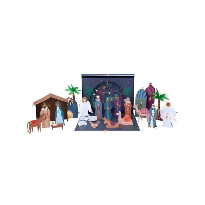 Nativity Paper Craft Advent Calendar