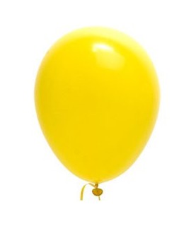 10 Ballons Jaunes