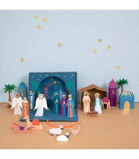 Nativity Paper Craft Advent Calendar