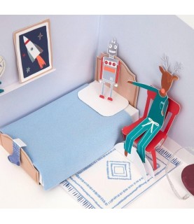 Festive House Paper Craft Advent Calendar