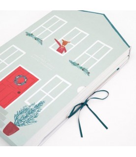 Festive House Paper Craft Advent Calendar