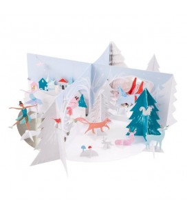 Winter Wonderland Paper Craft Advent Calendar