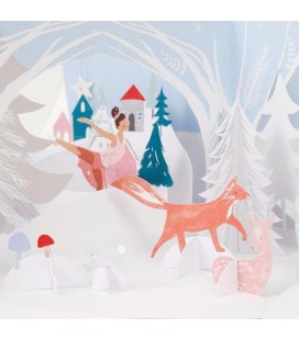 Winter Wonderland Paper Craft Advent Calendar