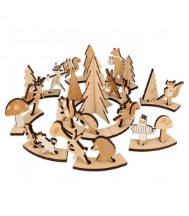 Fanfaren-Adventskalender mit niedlichem Koffer
