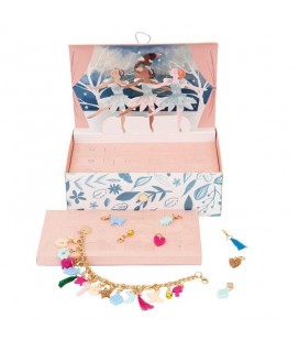 Calendrier de l'Avent Boîte à bijoux Ballerines sous la Neige