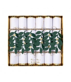 6 Festive Foliage Small Crackers