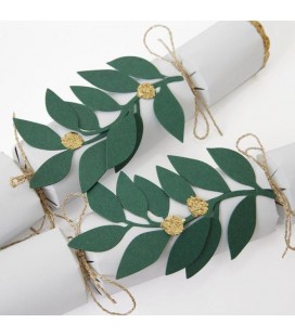 6 Festive Foliage Small Crackers