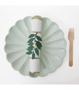 6 Festive Foliage Small Crackers