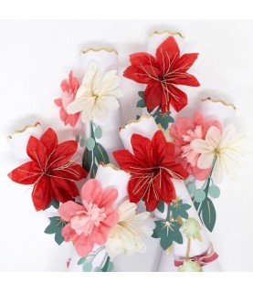 6 Hazel Gardiner Large Flower Crackers
