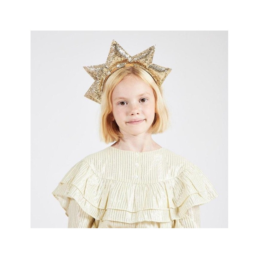 Gold Puffy Star Headband Gold Puffy Star Headband