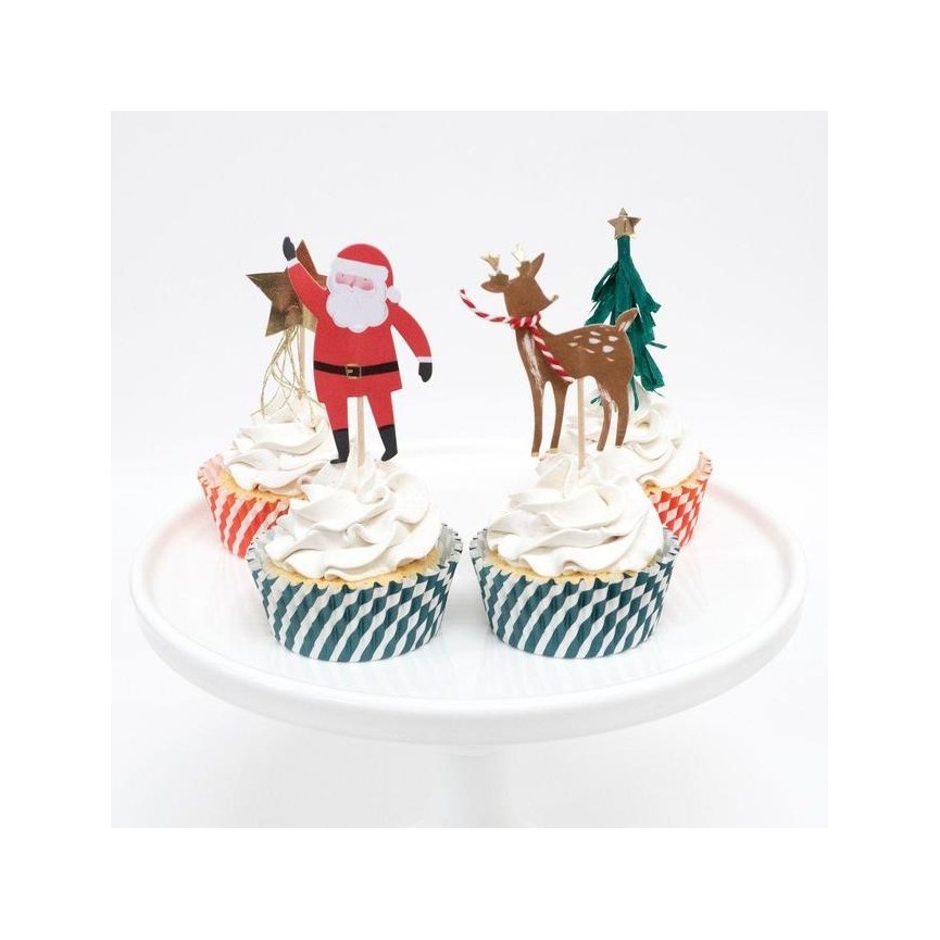 Weihnachts-Cupcake-Set