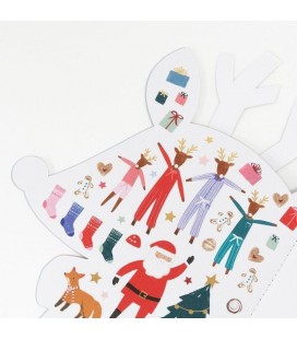 Reindeer Sticker Sketch Book