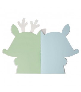 Reindeer Sticker Sketch Book