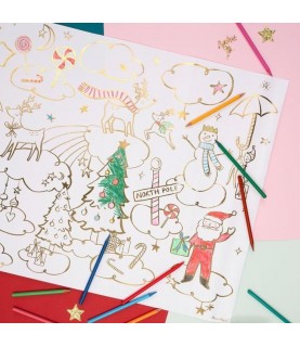 2 Christmas Colouring Posters