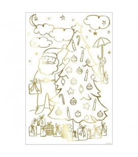 2 Große Weihnachtsposter zum Ausmalen