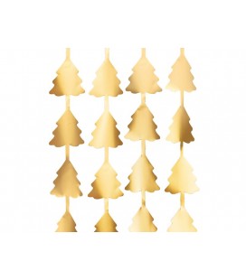 Golden Trees Party Curtain