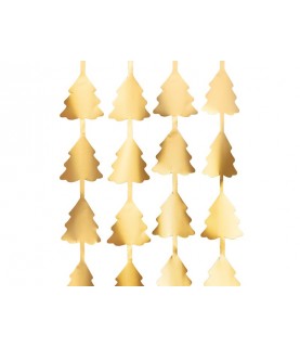 Golden Trees Party Curtain