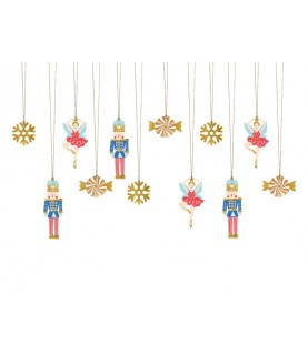 12 Nutcracker Gift Tags