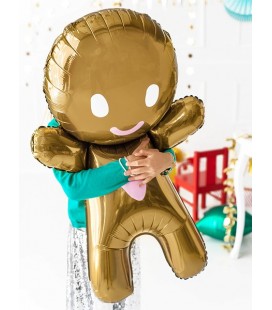 Ginger Bead Man Foil Balloon