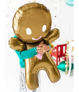 Ginger Bead Man Foil Balloon