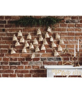 Small Christmas Bags Advent Calendar