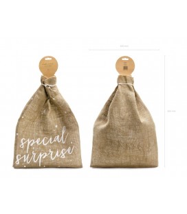 Special Surprise Hessian Santa Sack