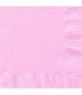 20 Grandes Serviettes Rose