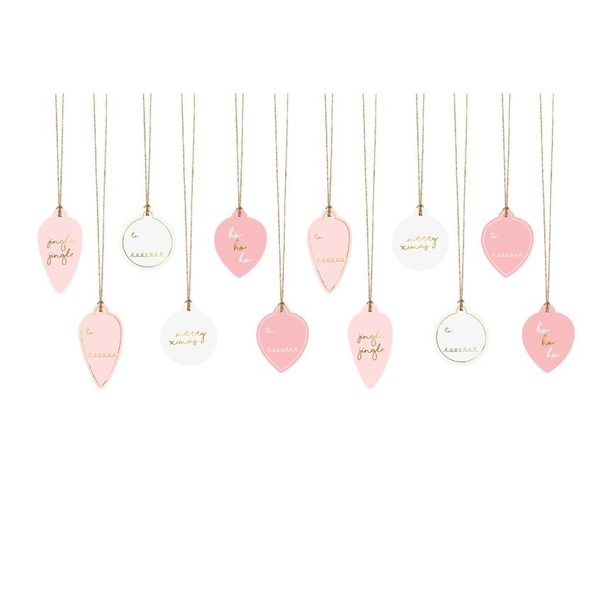 Christmas' Balls Gift Tags