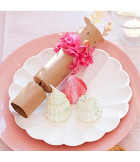 6 Reindeer Fringe Small Crackers