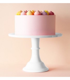Cake Stand Présentoir Gâteau Blanc L
