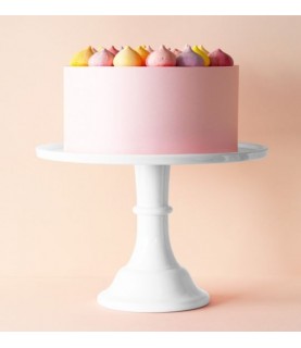 Cake Stand Présentoir Gâteau Blanc L
