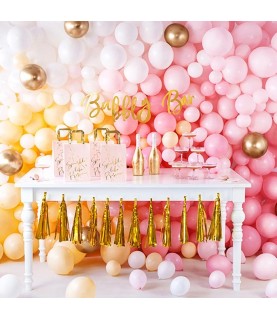 Bubbly Bar Gold Banner