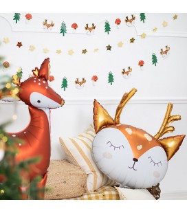 Fawn Foil Balloon