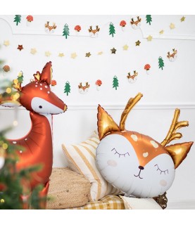 Fawn Foil Balloon