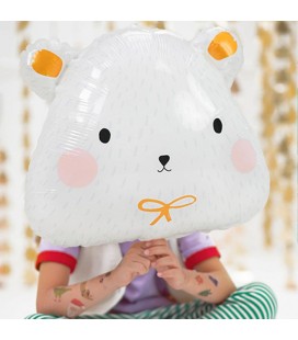 Polar Bear Foil Balloon