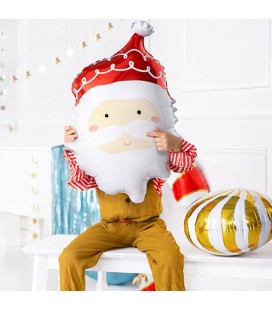 Ballon Aluminium Père Noël