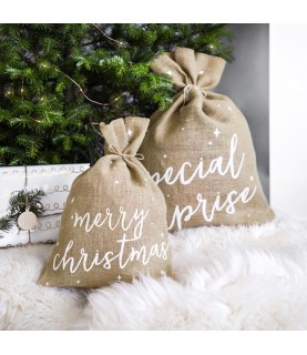 Special Surprise Hessian Santa Sack