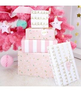 Christmas' Balls Gift Tags