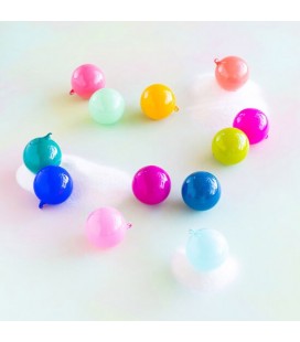 12 Boules de Noël Multicolores 12.7cm