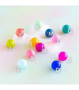12 Boules de Noël Multicolores 12.7cm