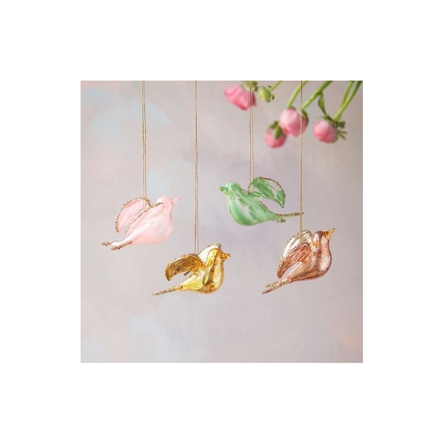 1 Bird Christmas Ornament