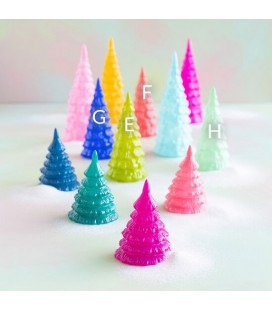 12 Sapins de Noël Assortis