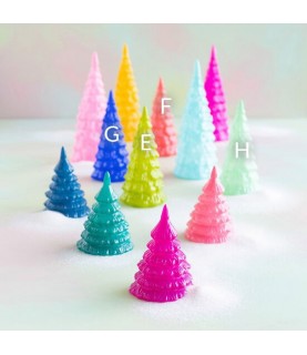 12 Assorted Christmas Trees