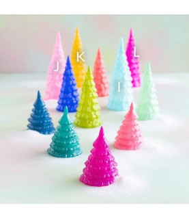 12 Sapins de Noël Assortis