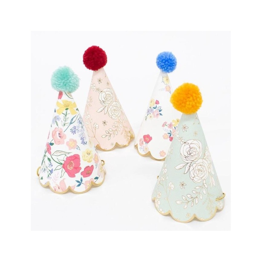 Liberty Party Hats with Pom Pom