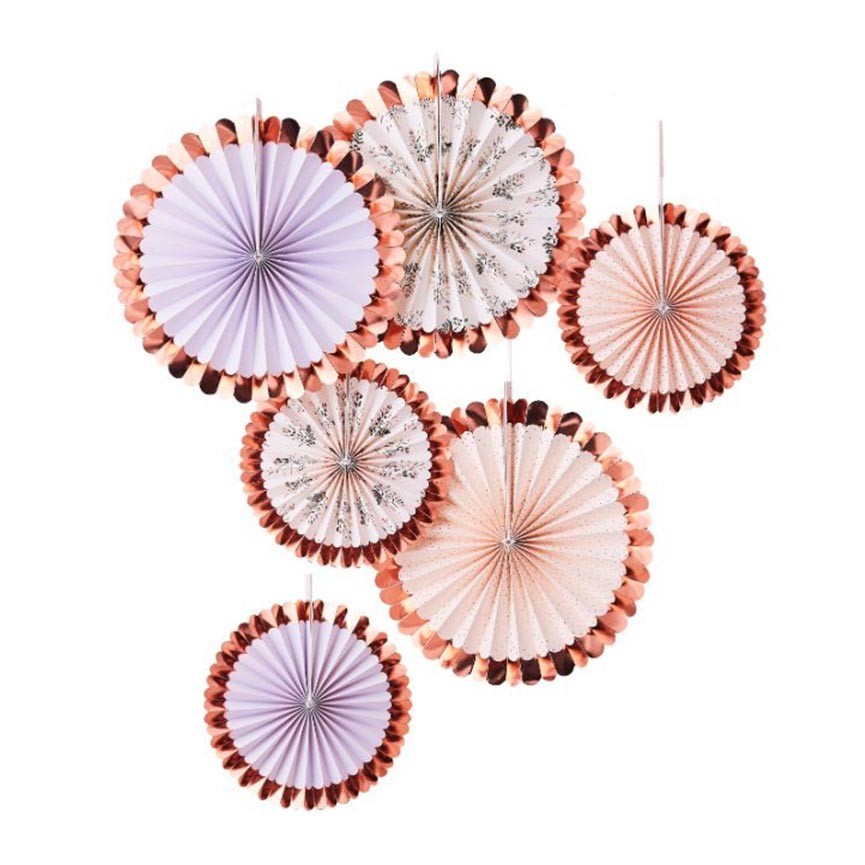 Rosaces Florales Rose Gold