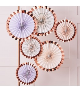 Rosaces Florales Rose Gold