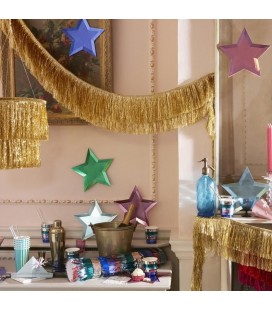 Gold Tinsel Fringe Garland