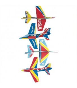 4 Segelflugzeug Bastelsets